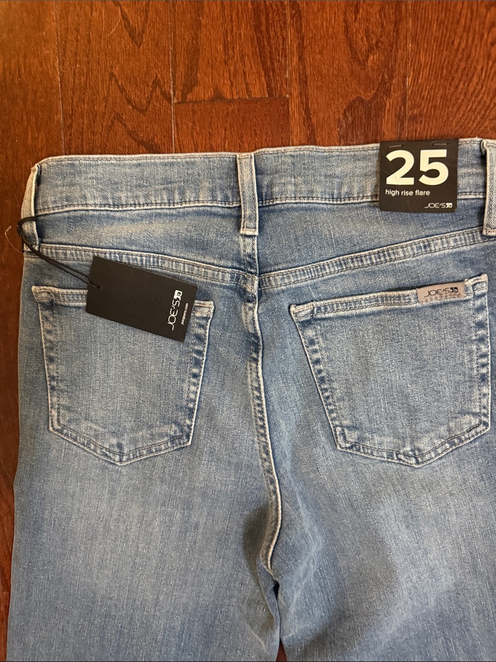 Joe's Jeans Mid-Blue Flare Leg Jeans - Picture 5 of 5